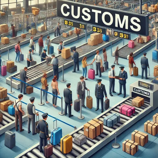 Illustration for Customs
