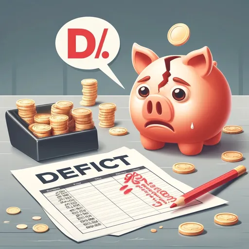 Illustration for Deficit