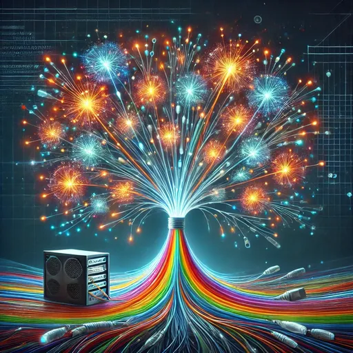 Illustration for Fiber Optics