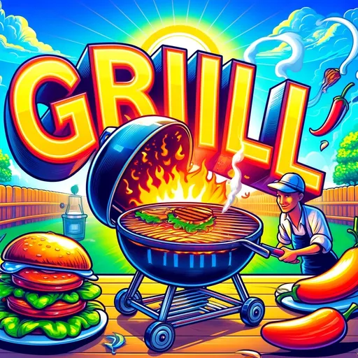 Illustration for Grill