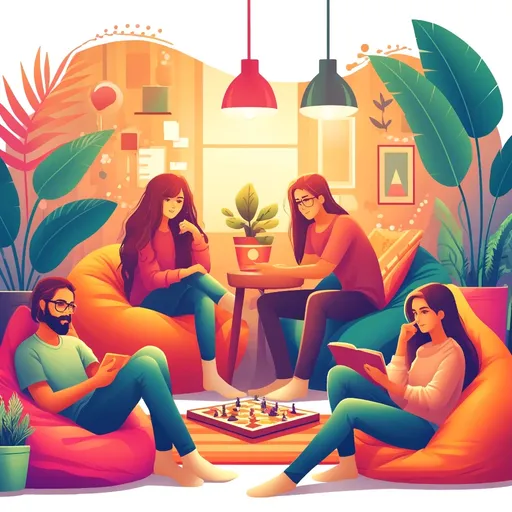 Illustration for Hang out