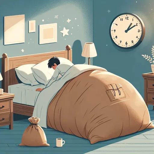 Illustration for Hit the sack