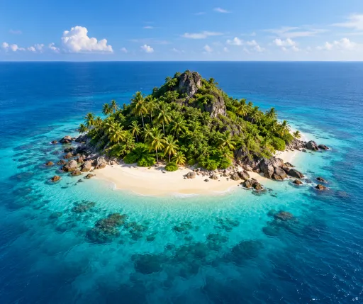 Illustration for island