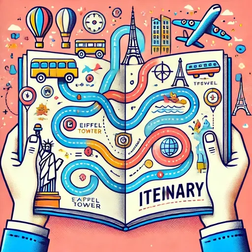 Illustration for Itinerary
