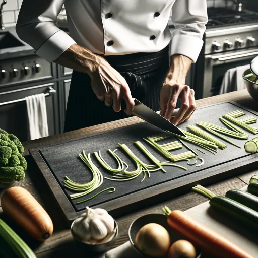 Illustration for Julienne