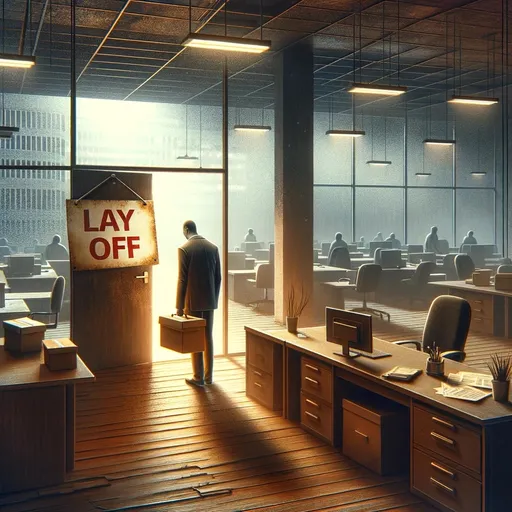 Illustration for Lay off
