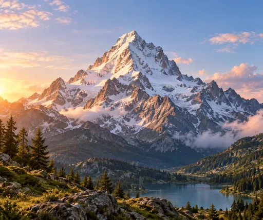 Illustration for mountain