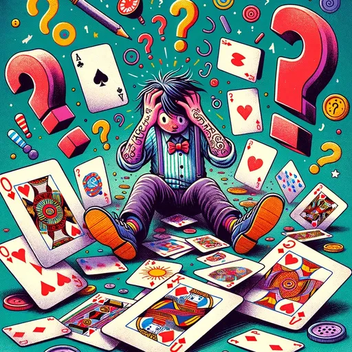 Illustration for Not playing with a full deck