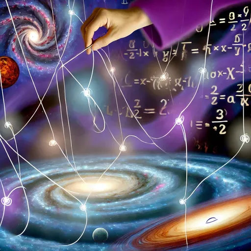 Illustration for String Theory