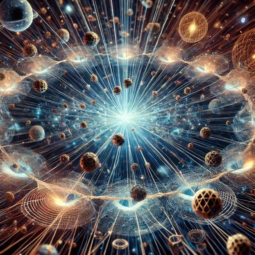 Illustration for Superstring Theory