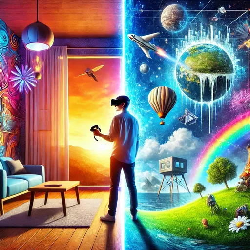 Illustration for Virtual Reality