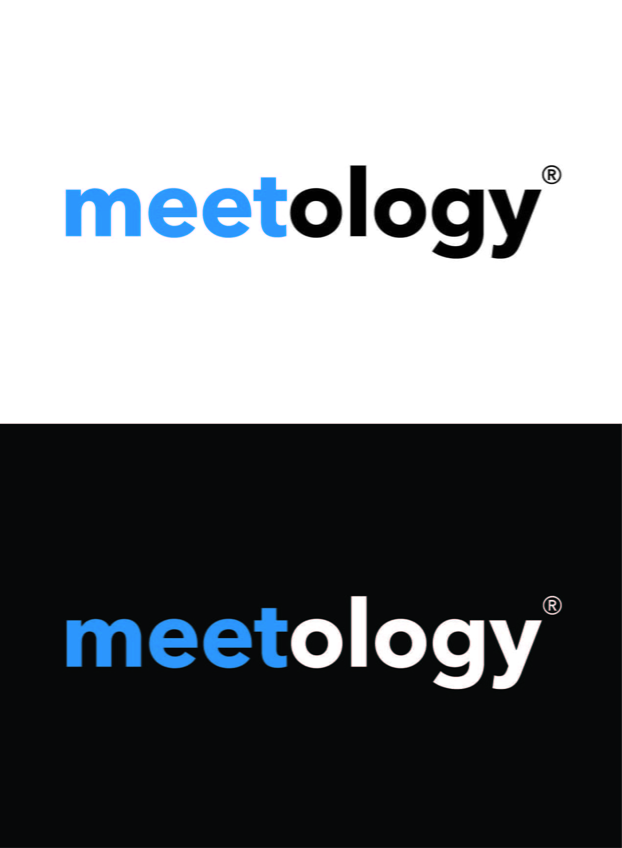 The redesigned Meetology logo (1 of 4).