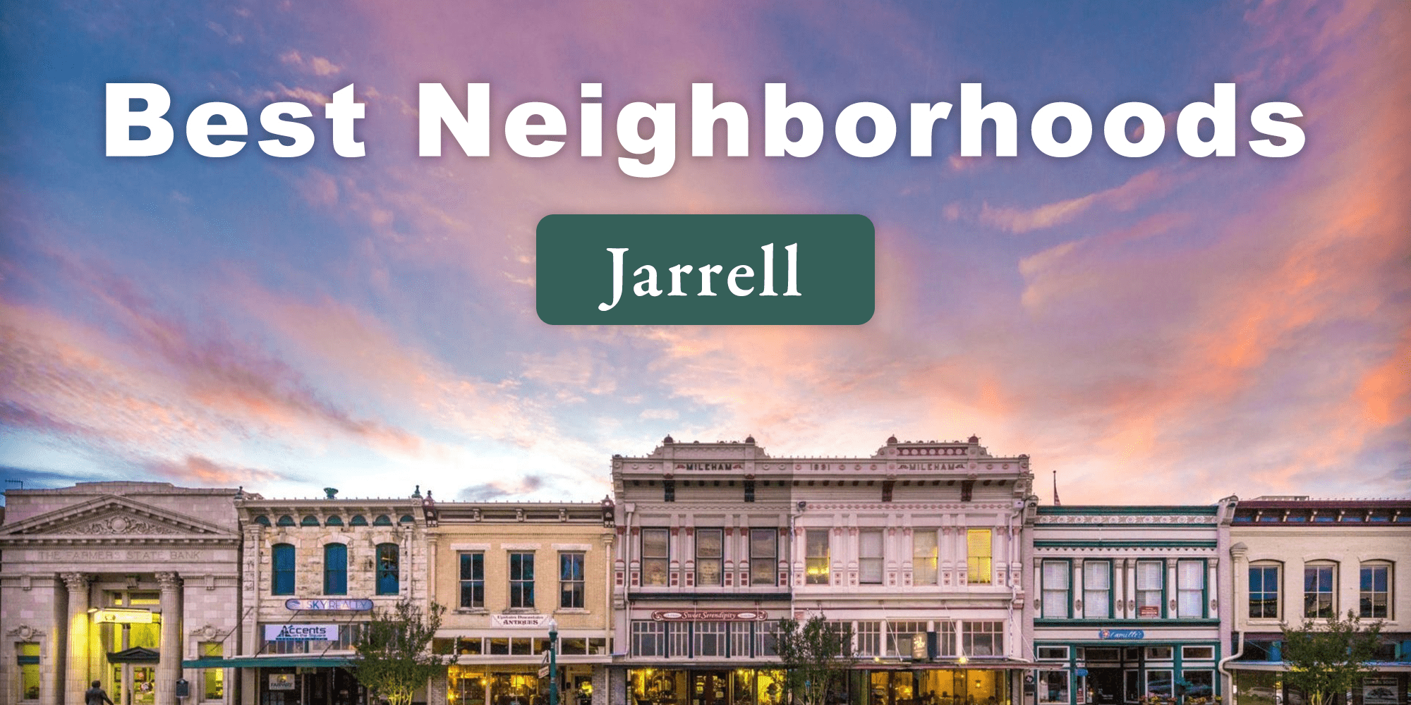 6 Best Neighborhoods in Jarrell - Bramlett Residential