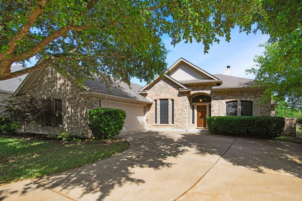 Aerial view of Scofield Farms neighborhood in Austin, Texas