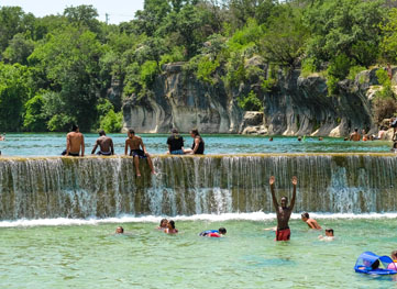 A picture of outdoor activities in Georgetown, Texas