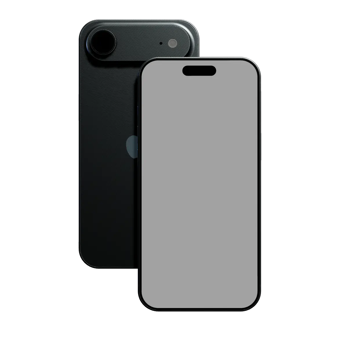 iPhone Air 17 3D device mockup