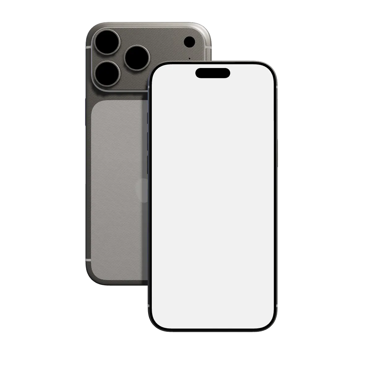 iPhone Pro Max 17 3D device mockup