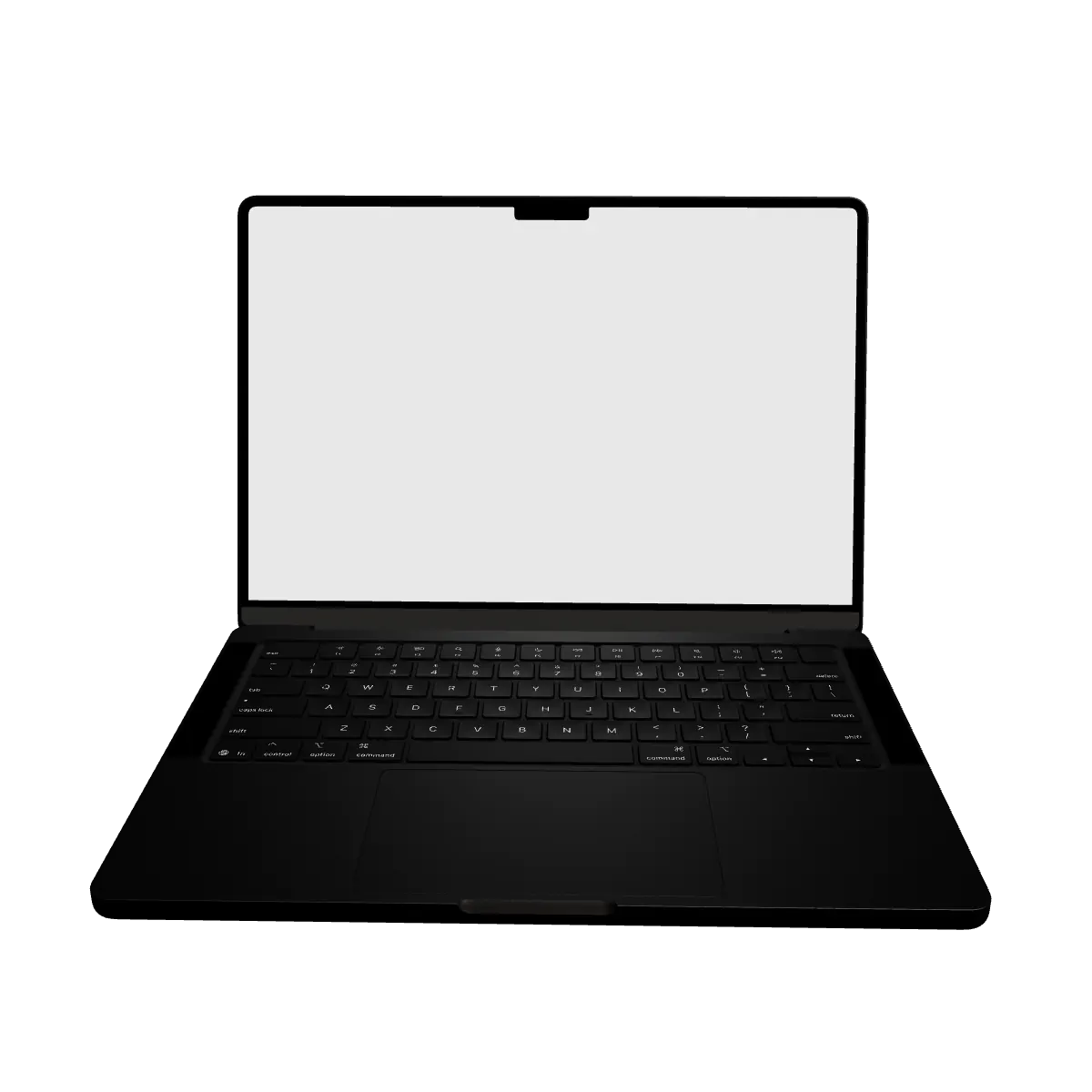 MacBook Pro 14 3D device mockup