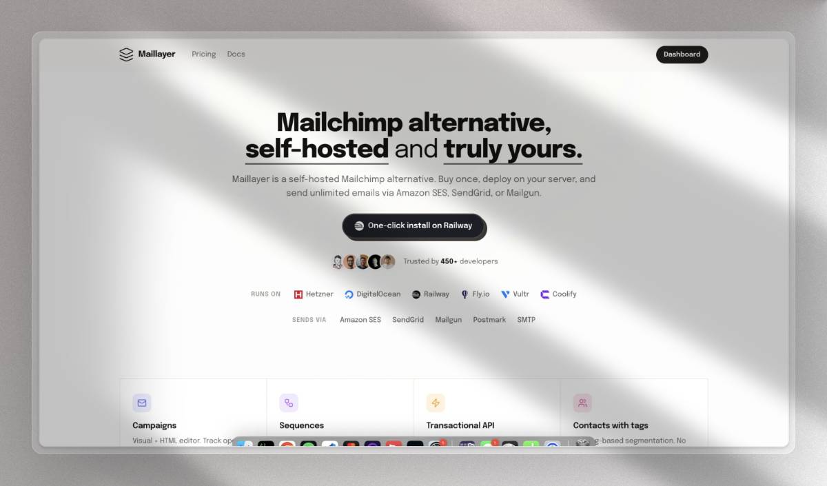 Maillayer Home Page