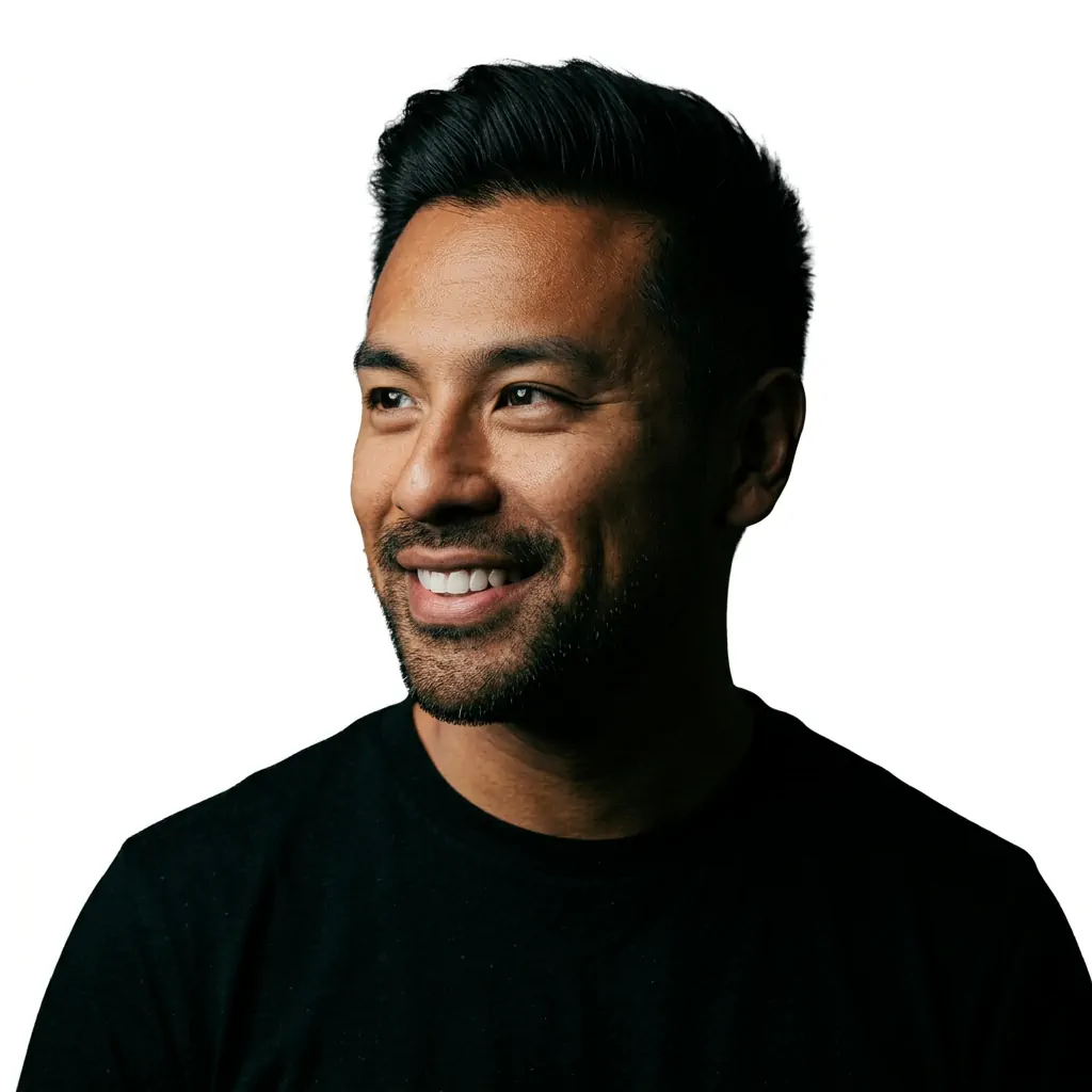 Dramatic Studio Portrait portrait example with a man