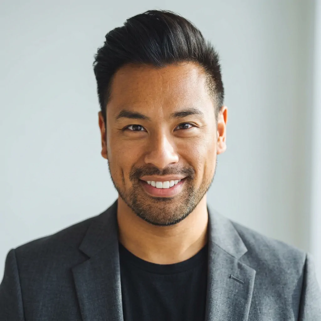 LinkedIn Profile Photo portrait example with a man