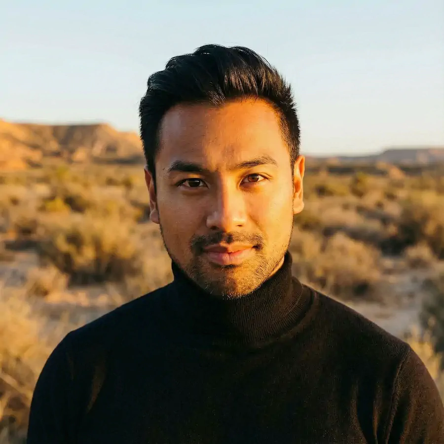 Nature Portrait portrait example with a man