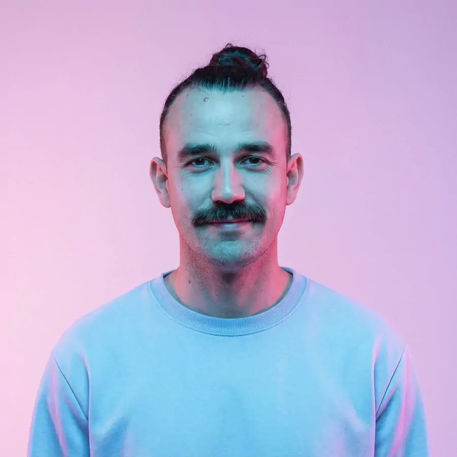 Neon Gradient Portrait preview