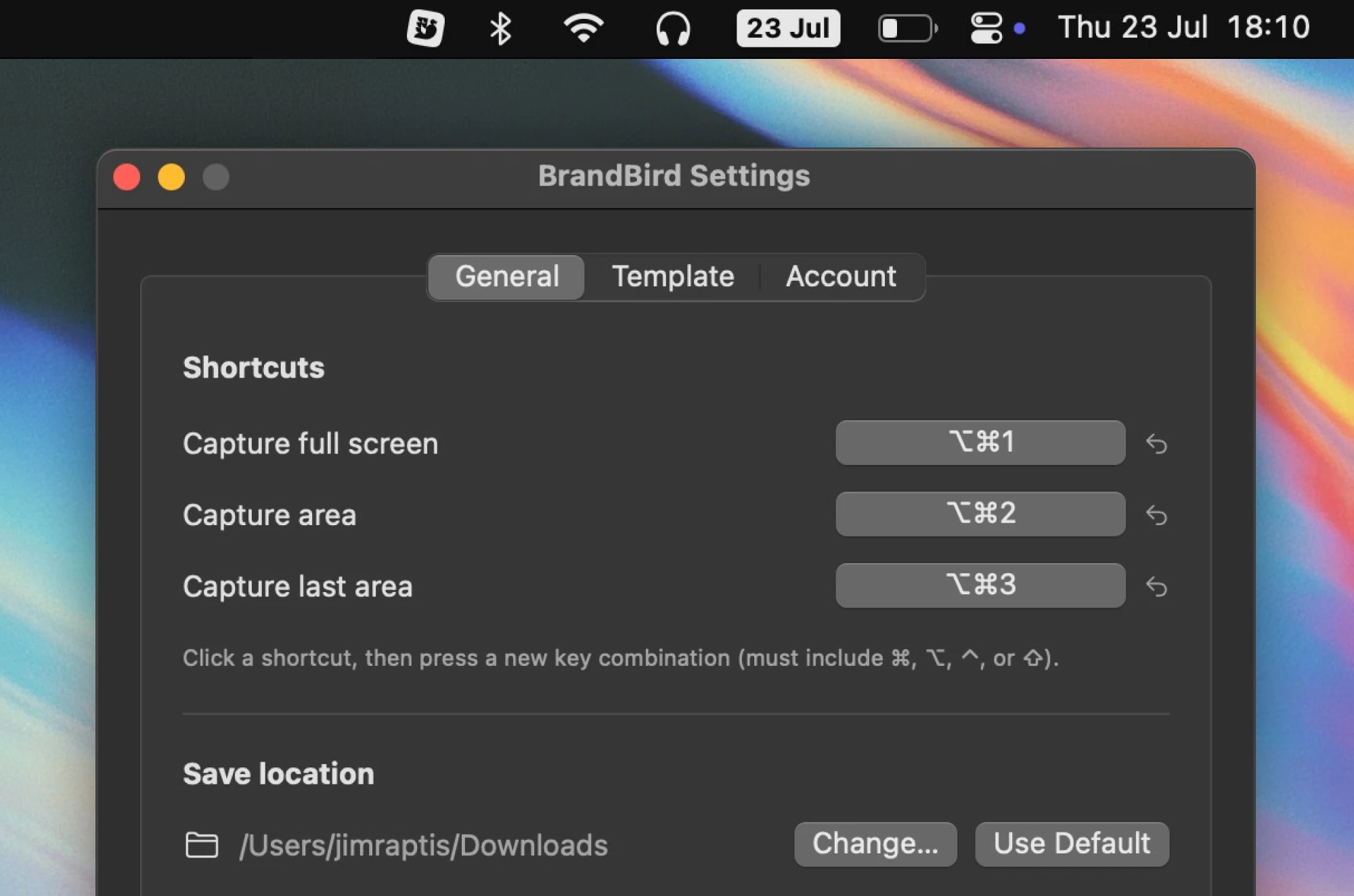 Use global shortcuts
