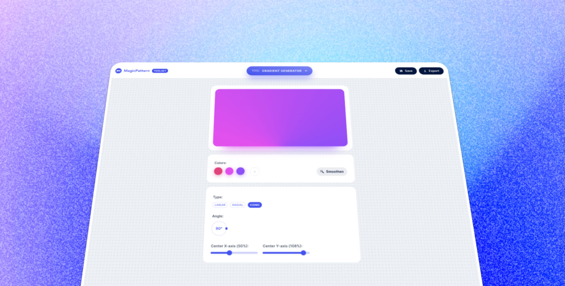 New Gradient Tool