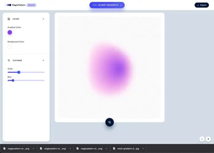 Blurry Gradients