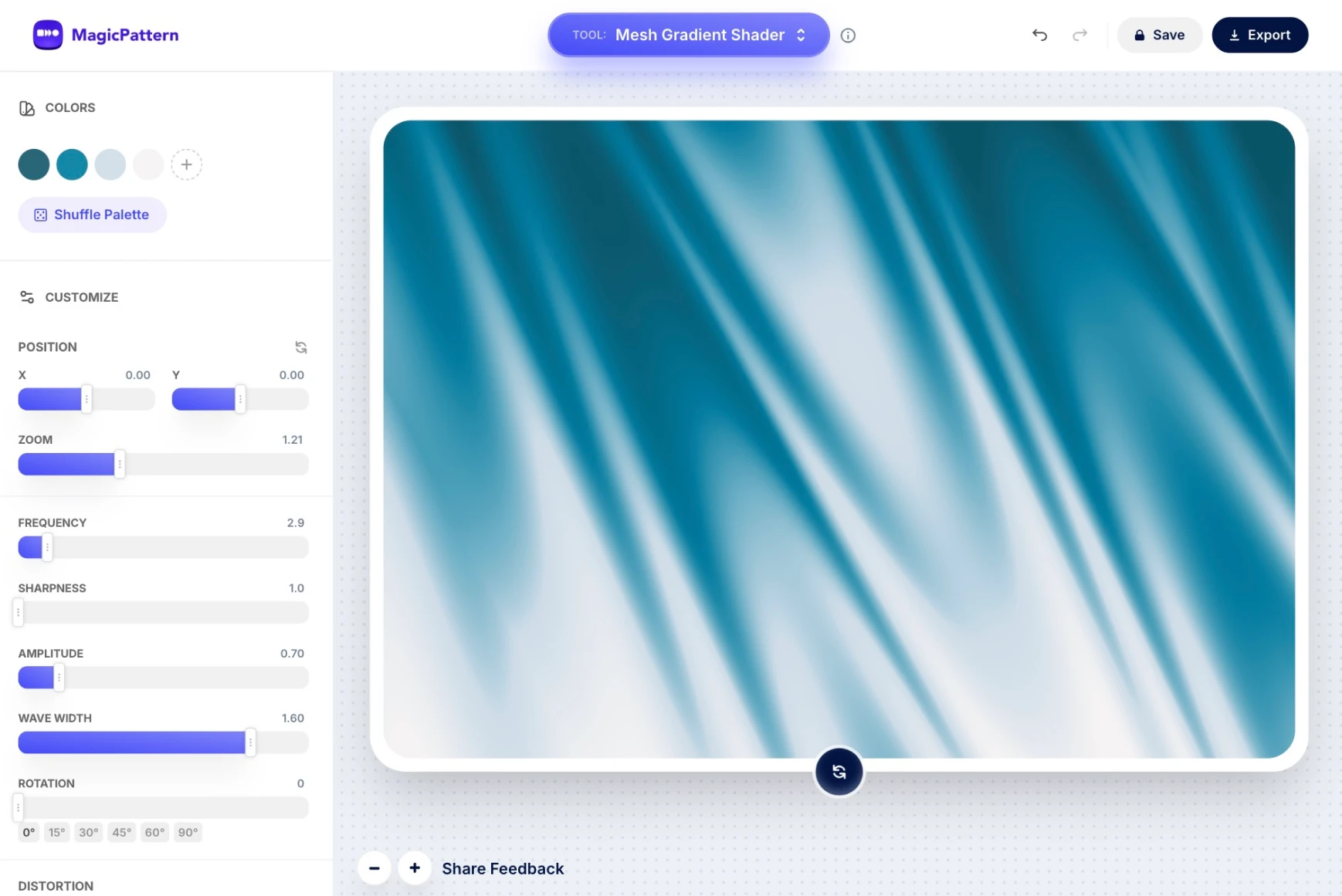 Shader Gradient Editor
