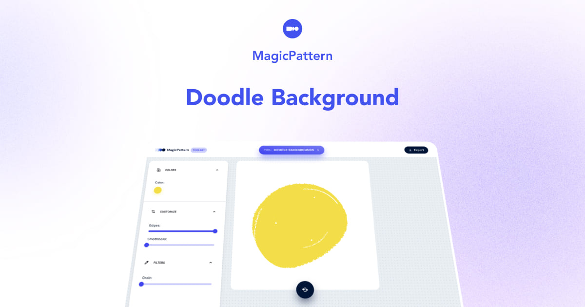 Doodle Backgrounds – By the MagicPattern design toolbox