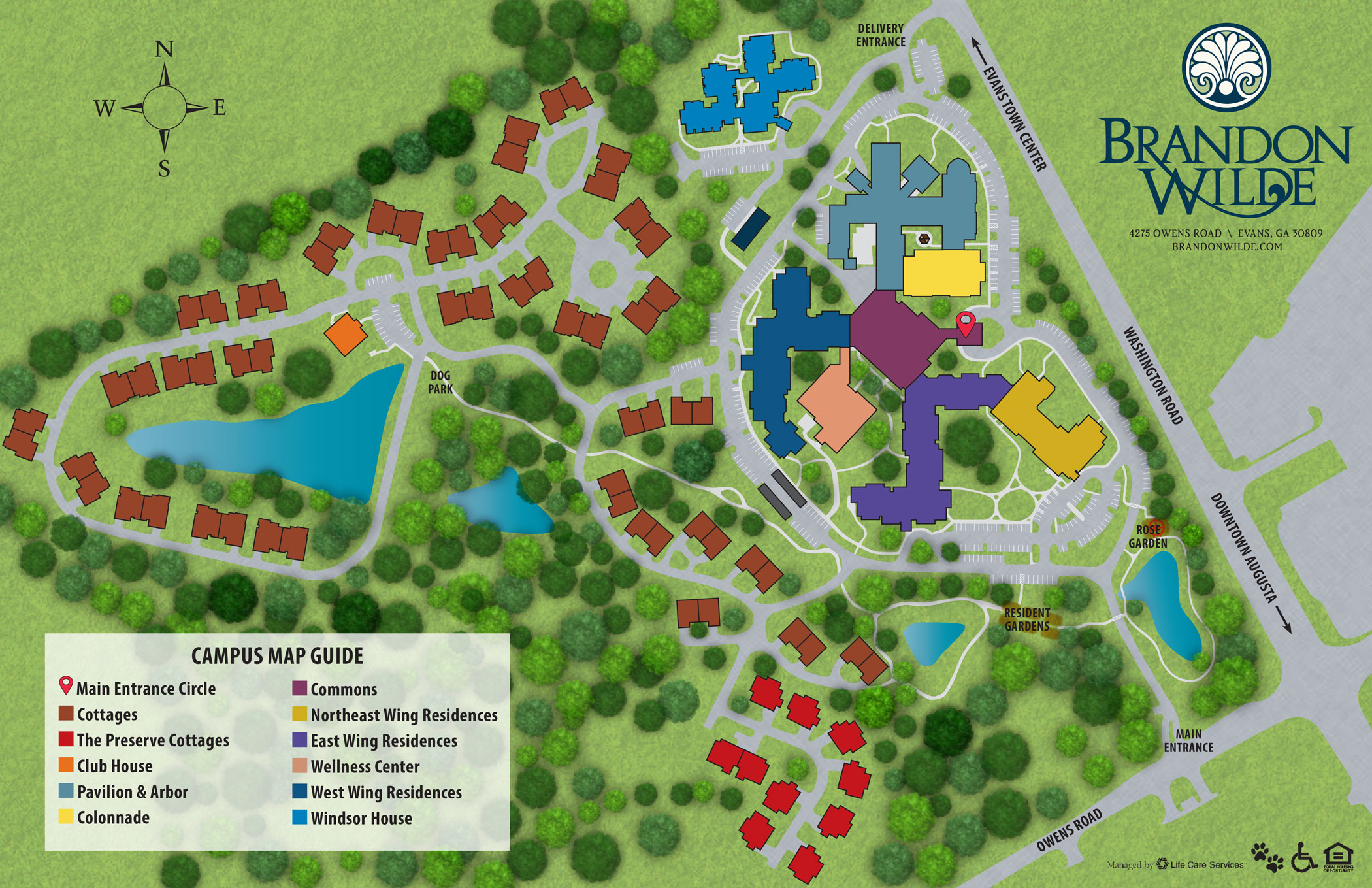 Campus Map Brandon Wilde