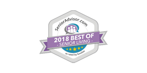 Senior Advisor 2018 Best of Senior Living logo