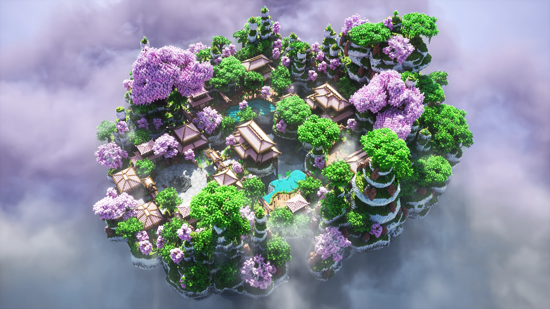 Purple Portal - Hub Minecraft Map