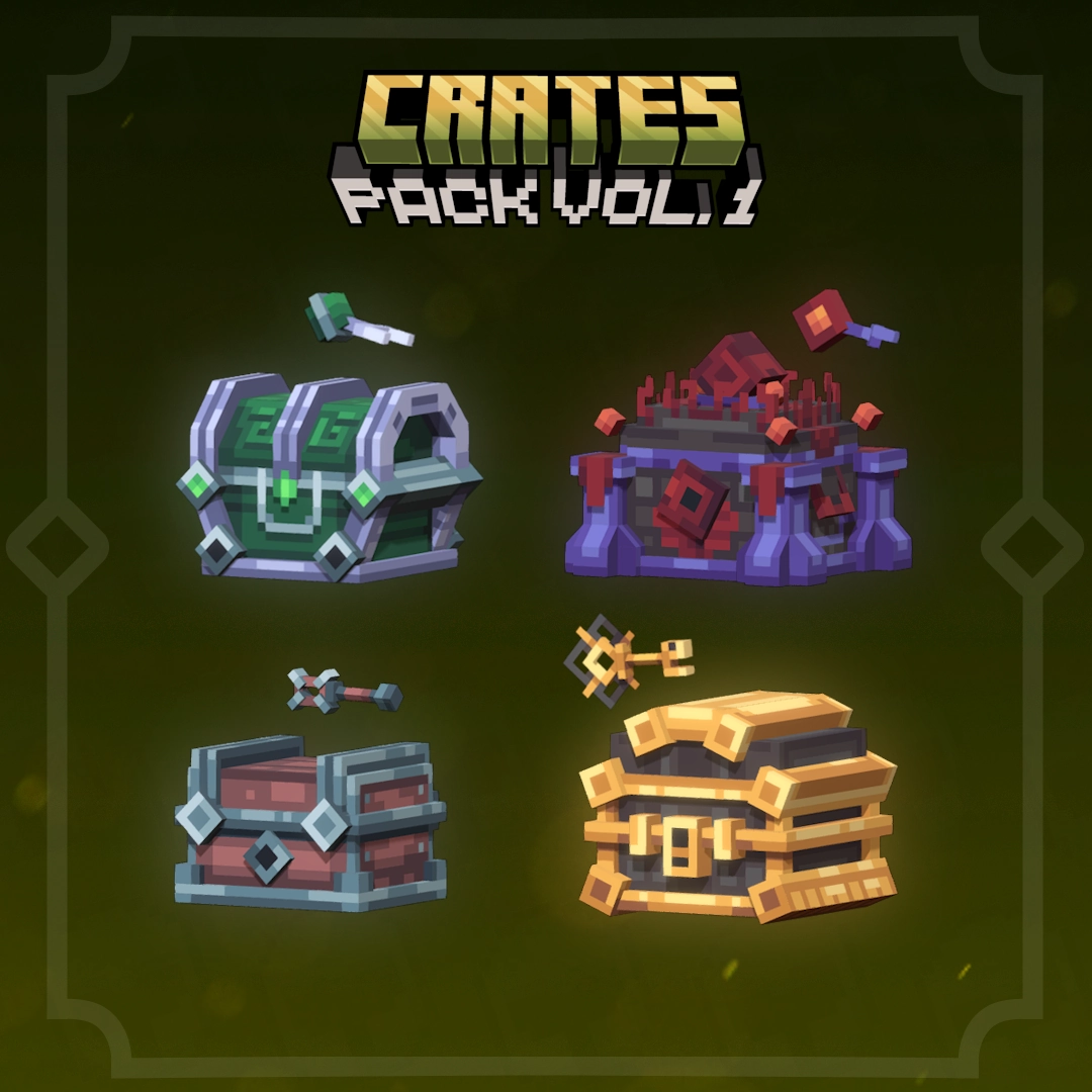 Crates Pack v2 - Models Minecraft Texture Pack