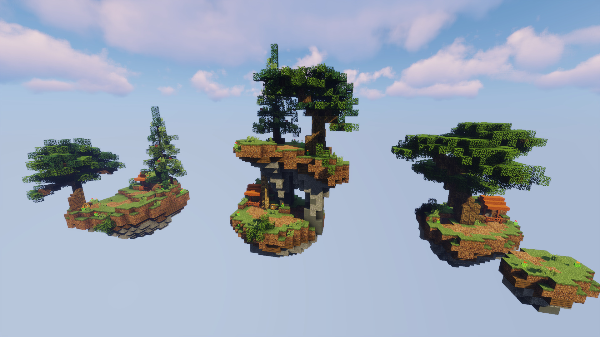 25x Skyblock starting islands