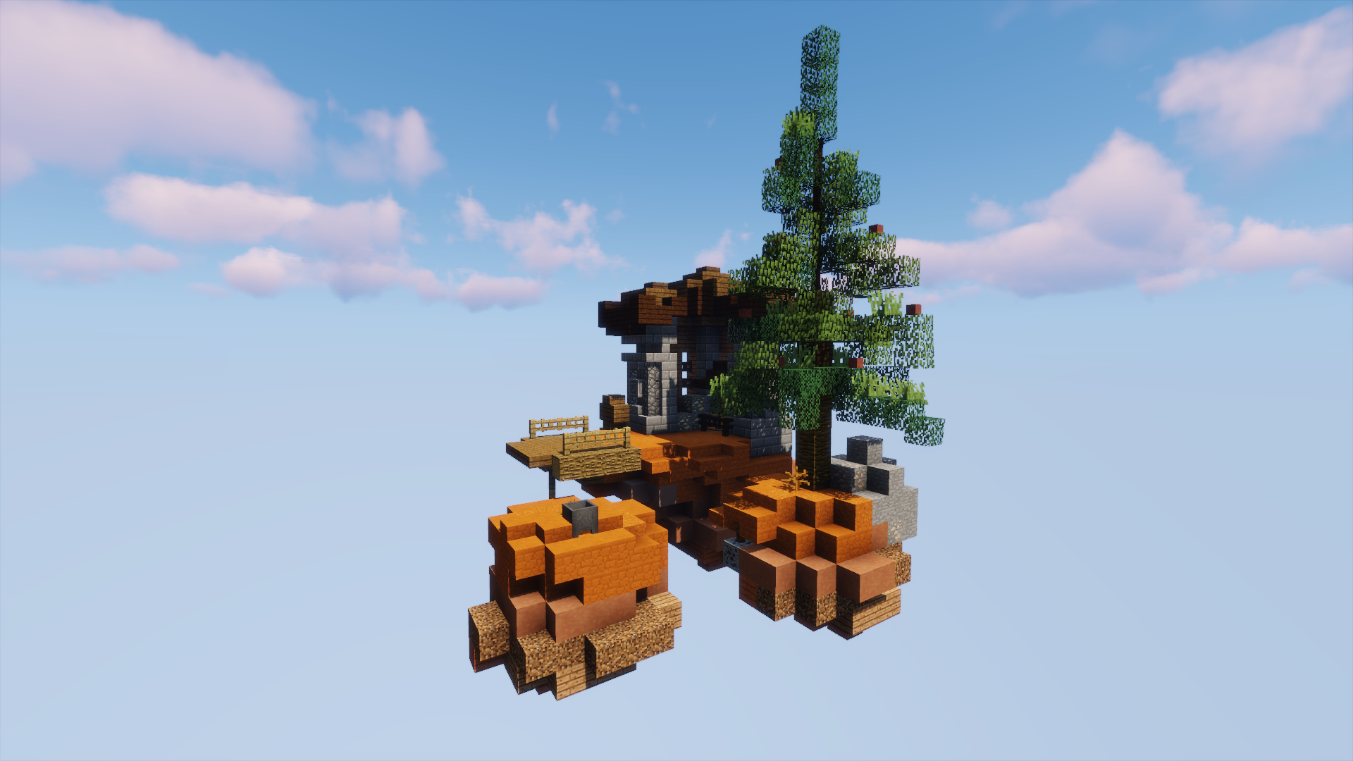 25x Skyblock starting islands