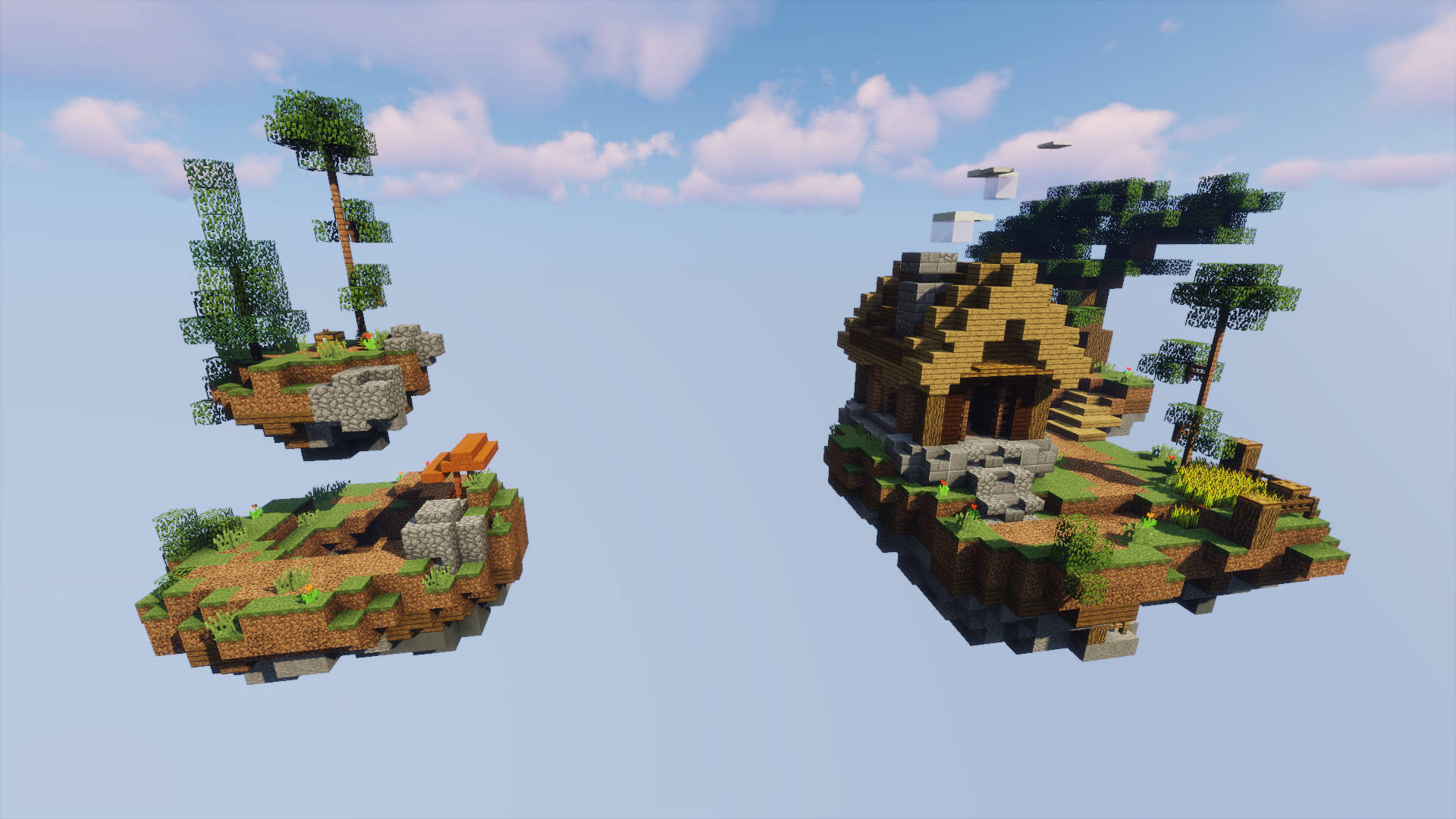 25x Skyblock starting islands