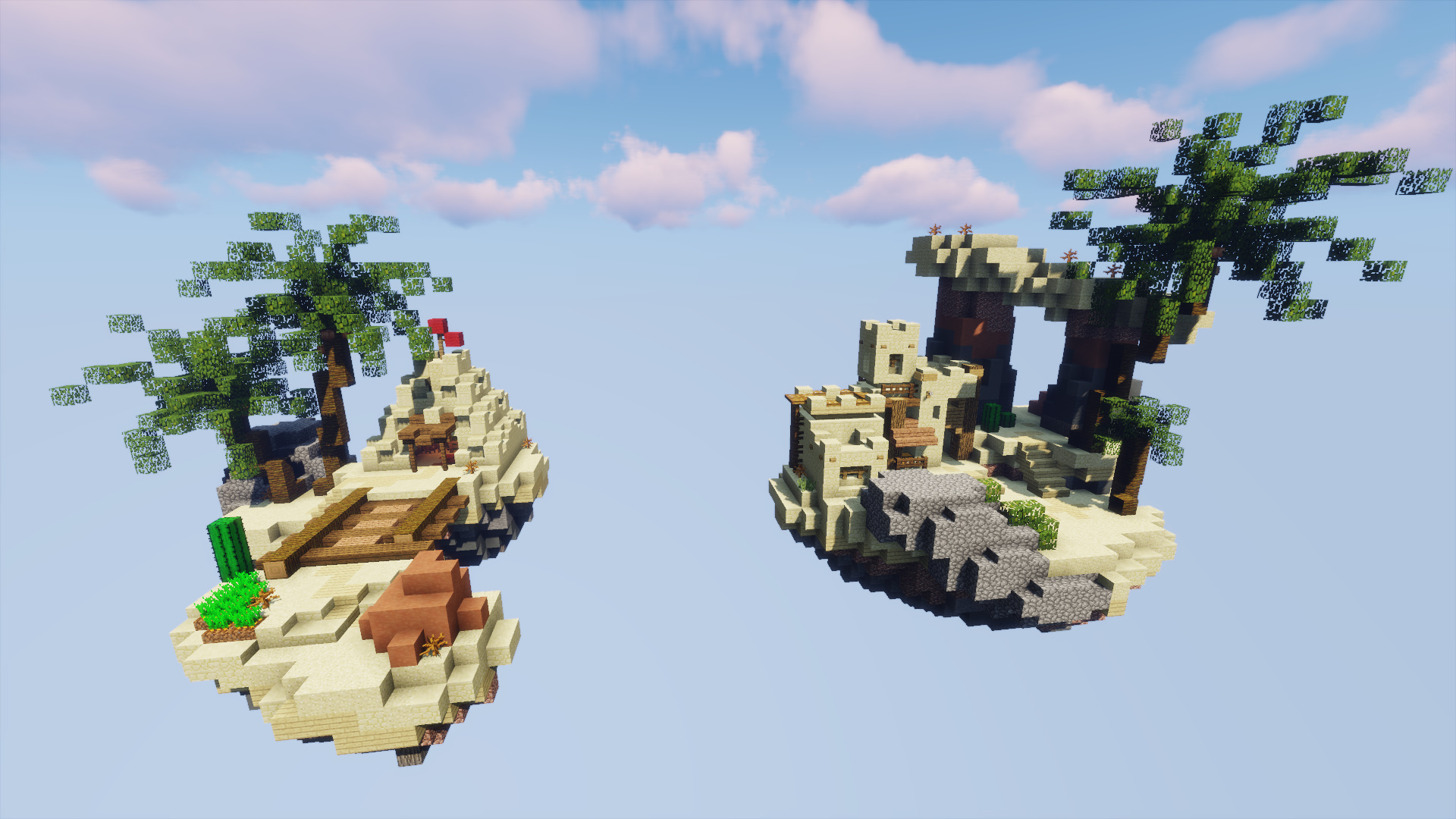 25x Skyblock starting islands