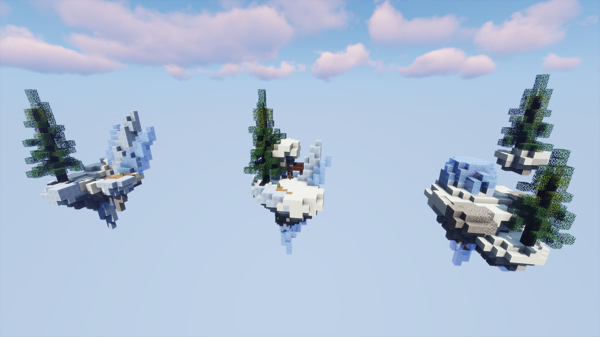 25x Skyblock starting islands