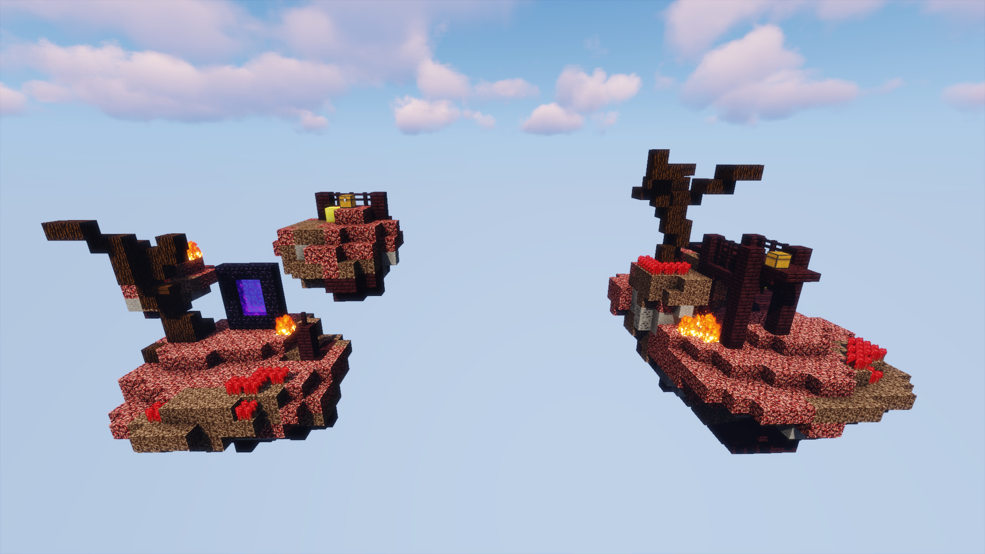 25x Skyblock starting islands