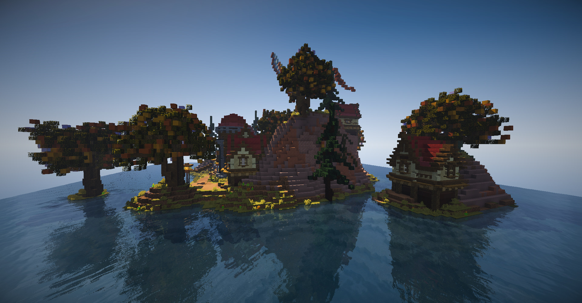 4x Tiny Island - Seasonal Villages