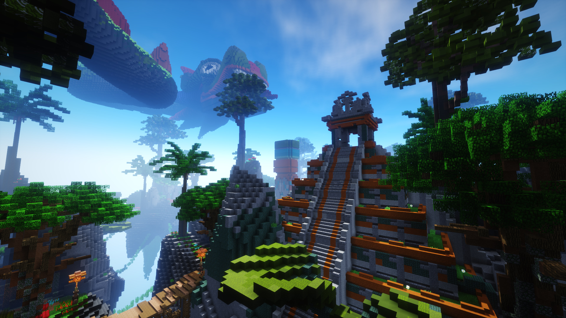 Aztec SkyBlock Spawn