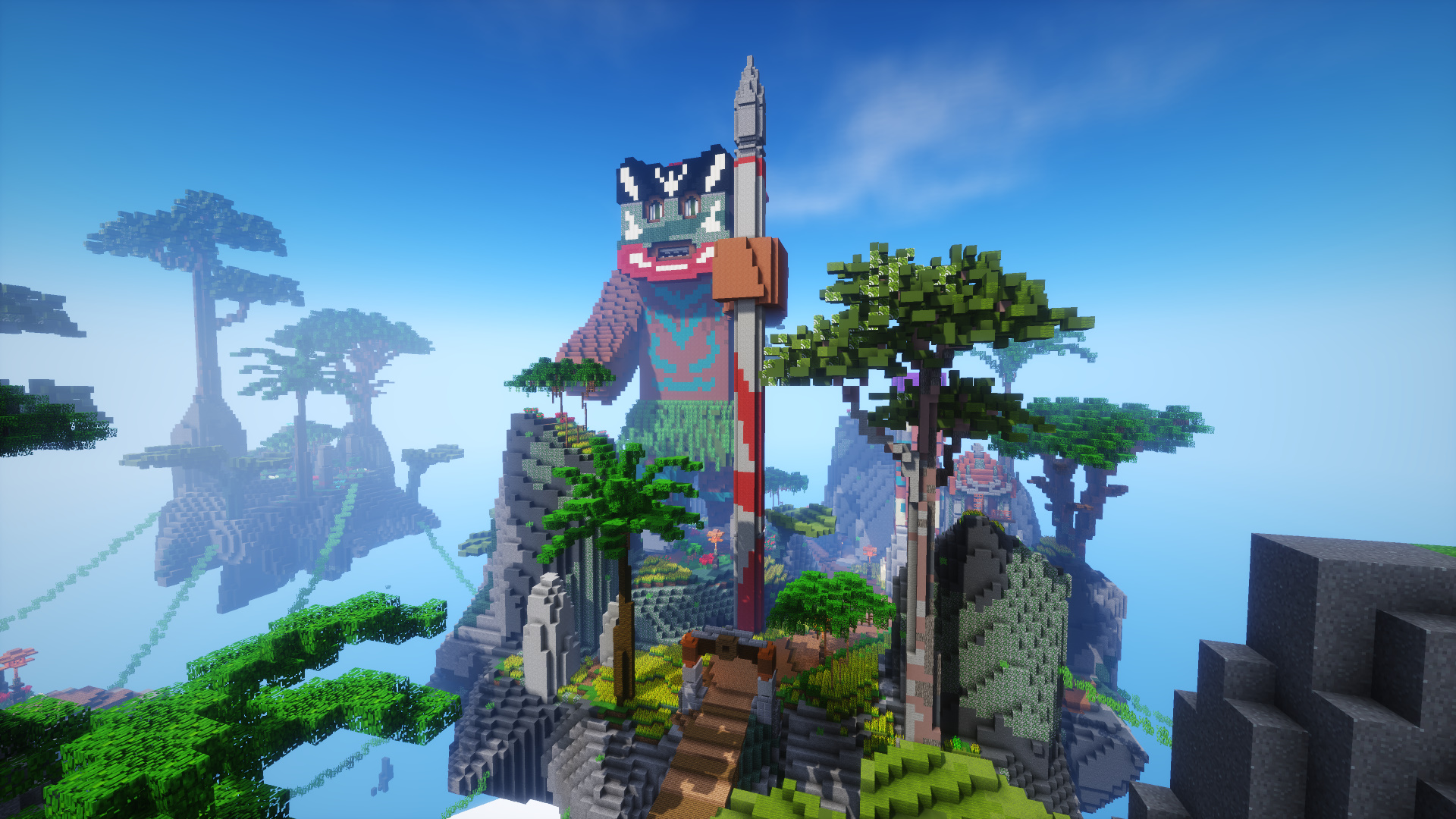 Aztec SkyBlock Spawn