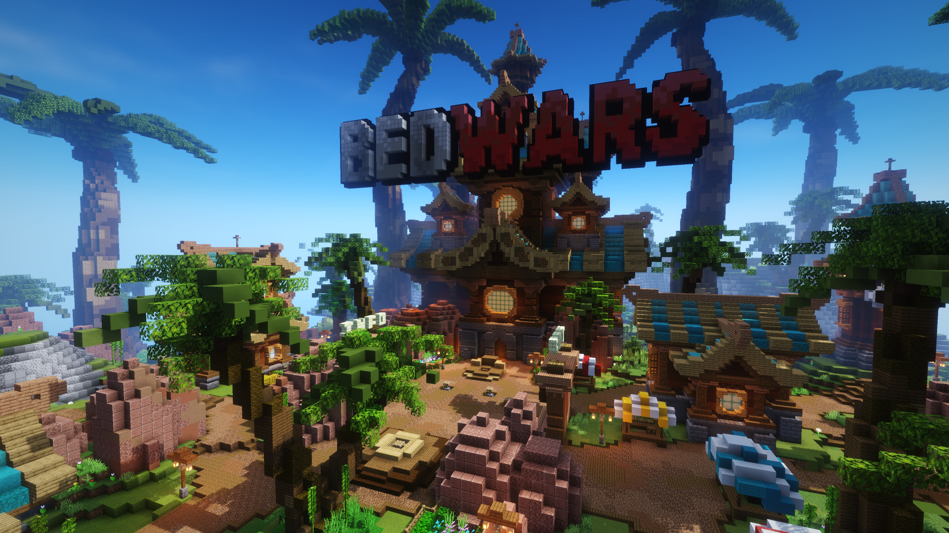 BedWars Tropical Village