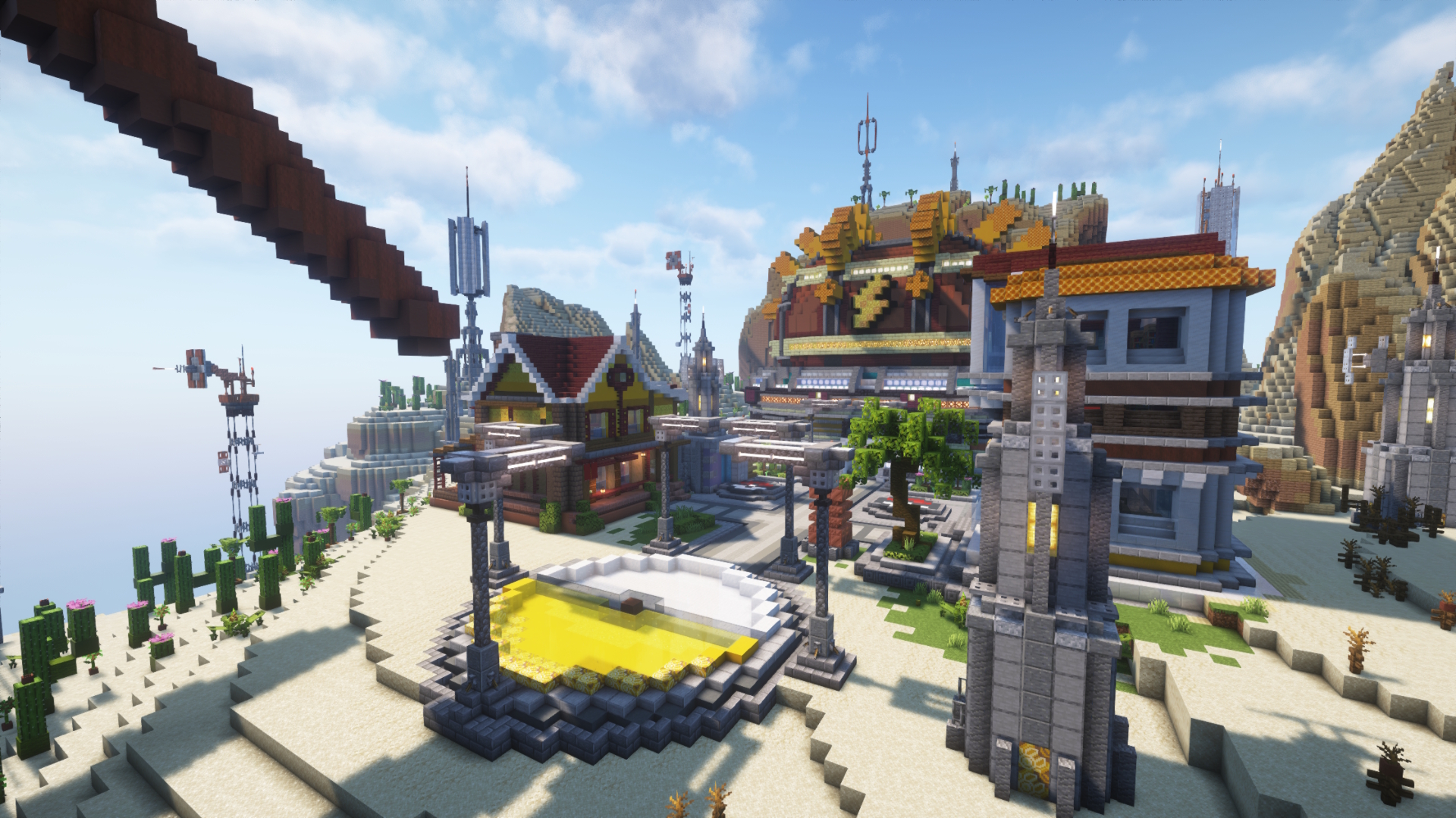 Electric Pixelmon Gym Electric Pixelmon Gym