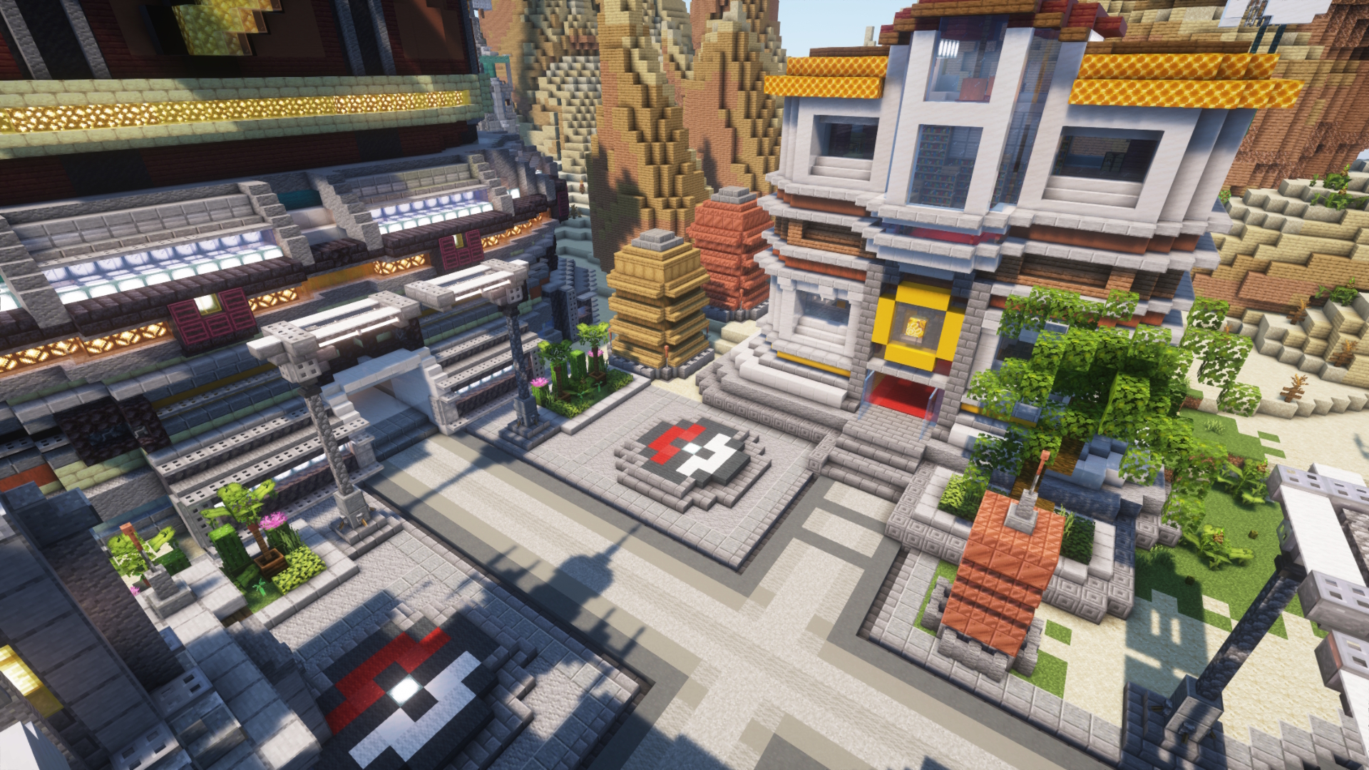Electric Pixelmon Gym Electric Pixelmon Gym
