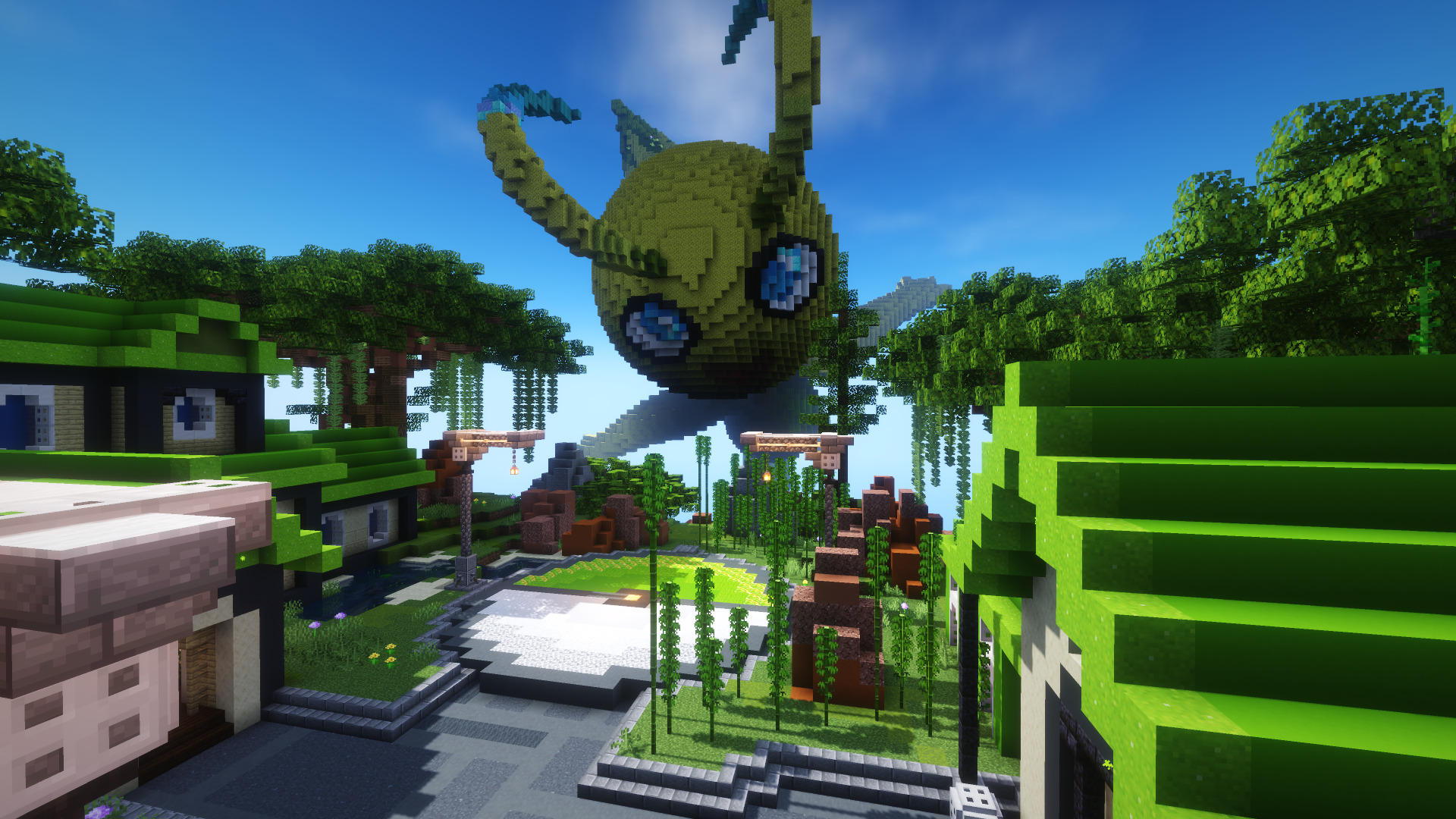 Grass Pixelmon Gym