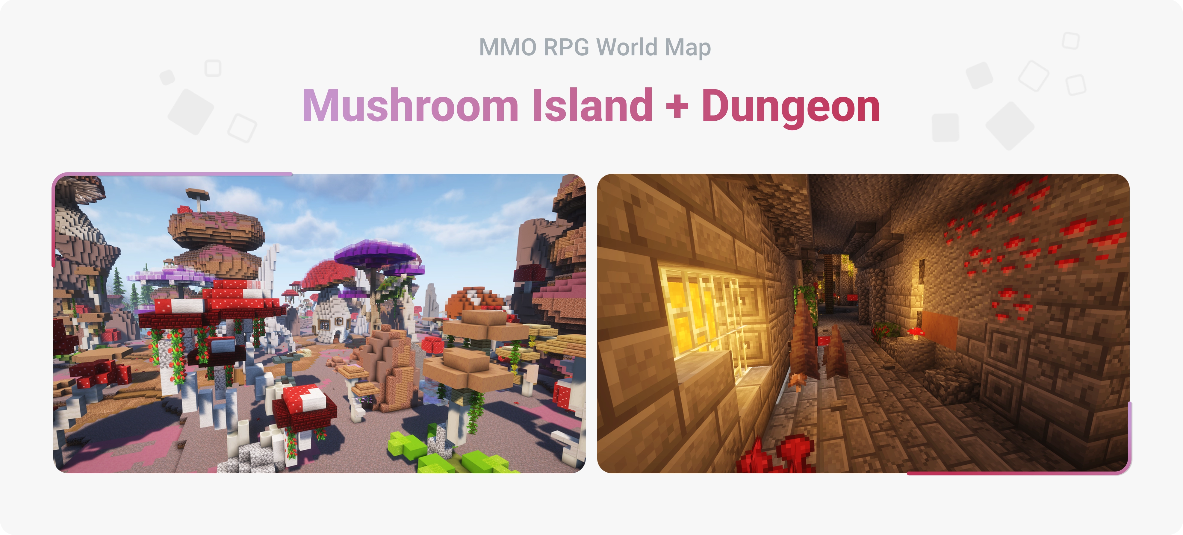 MMO RPG World Map - Mushroom Island + Dungeon MMO RPG World Map - Mushroom Island + Dungeon
